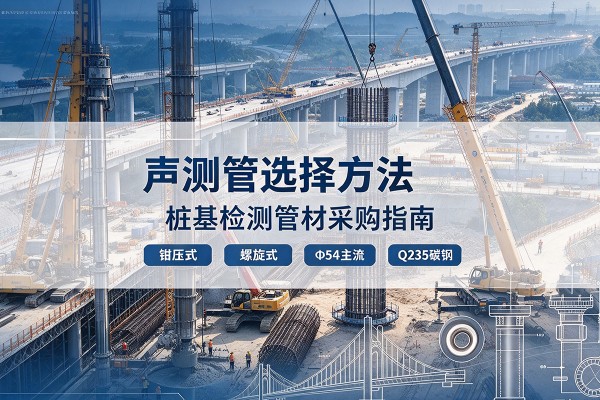 德江声测管选型标准