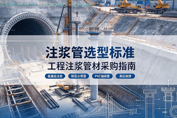 德江注浆管选型标准